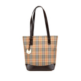 Haymarket Check Canvas Tote